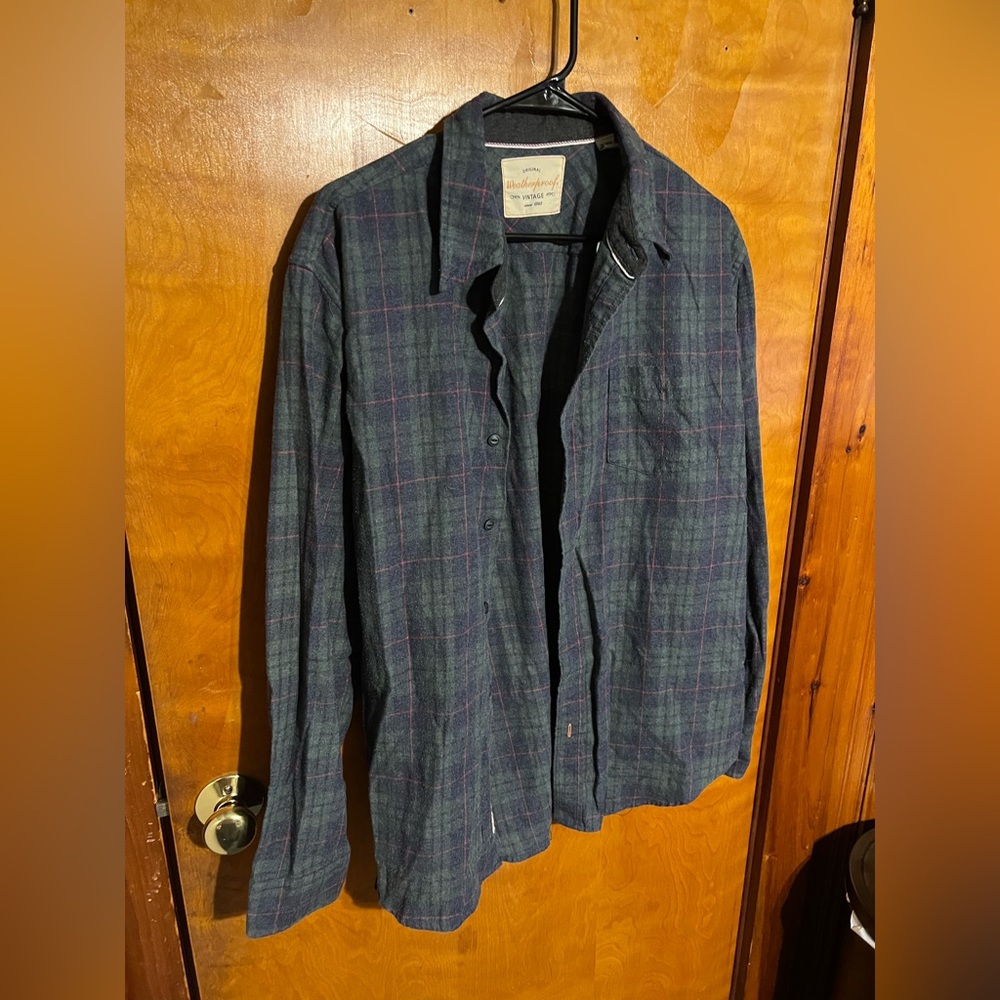 Original Vintage Weatherproof Flannel SIZE XL